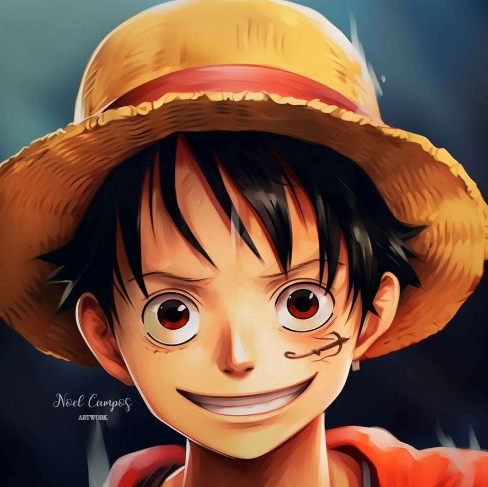 Luffy Art by Noel Campos